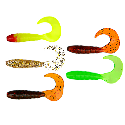 

AZOR FISHING Приманка мягкая Shad, силикон, 7см, 8шт. в уп, 5 цветов, 145-173