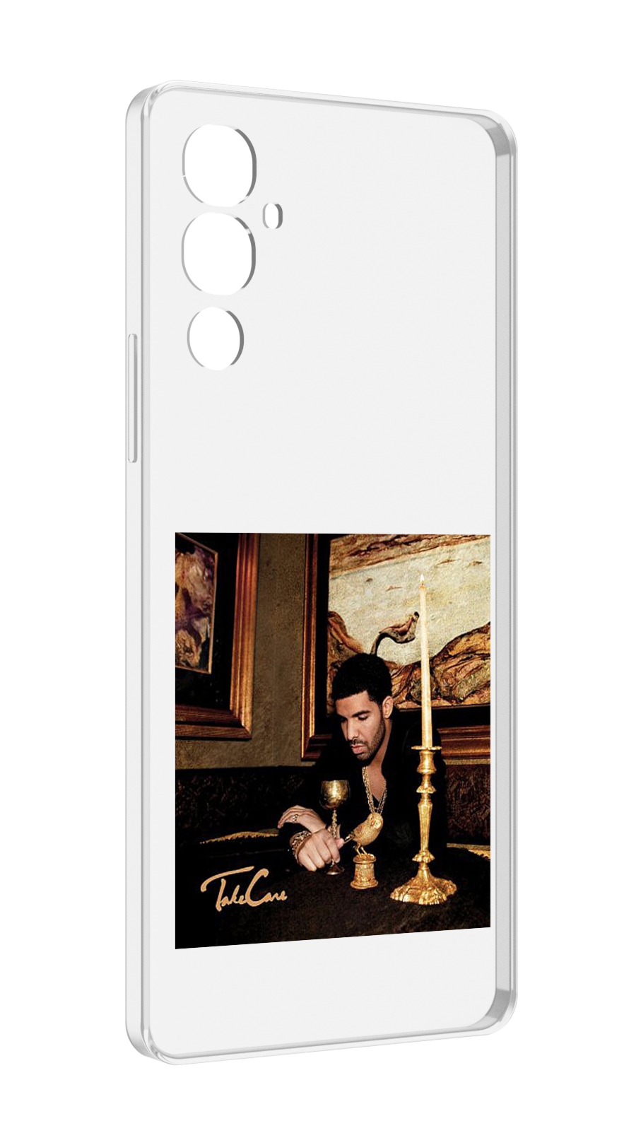 

Чехол MyPads Drake - Take Care для Tecno Pova 4, Прозрачный, Tocco