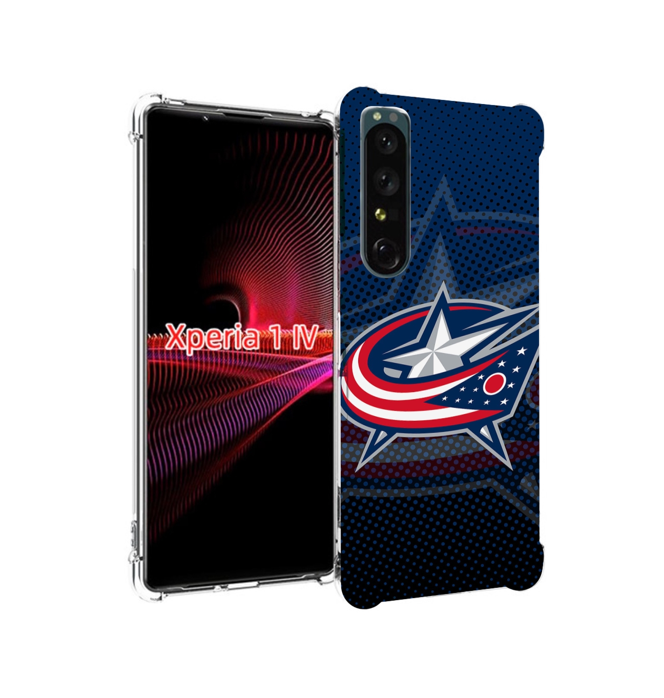 

Чехол накладка MyPads коламбус блю джекетс для Sony Xperia 1 IV, Прозрачный, Tocco