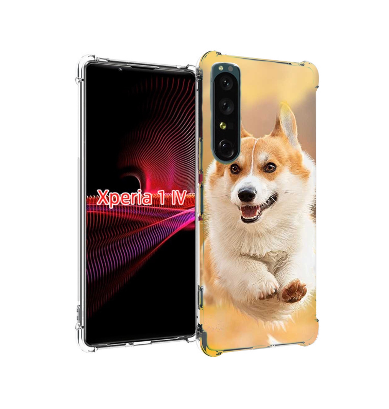 

Чехол накладка MyPads когри собака для Sony Xperia 1 IV, Прозрачный, Tocco