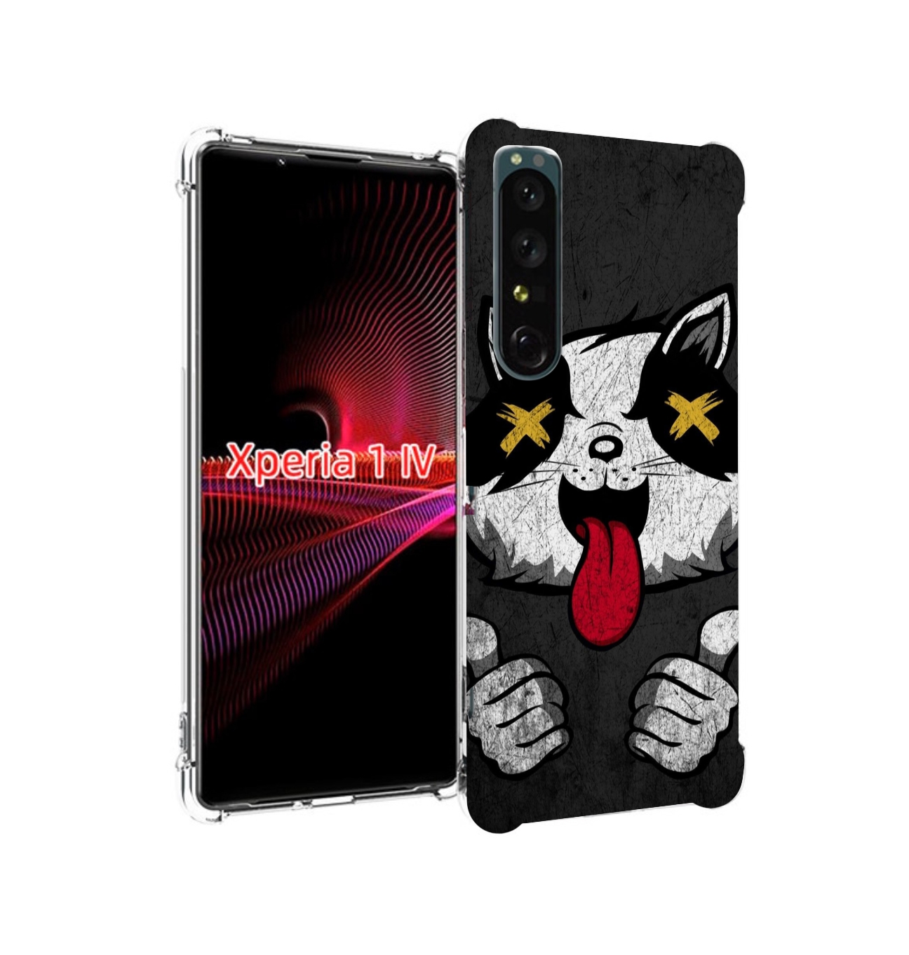 

Чехол накладка MyPads классный зверек для Sony Xperia 1 IV, Прозрачный, Tocco