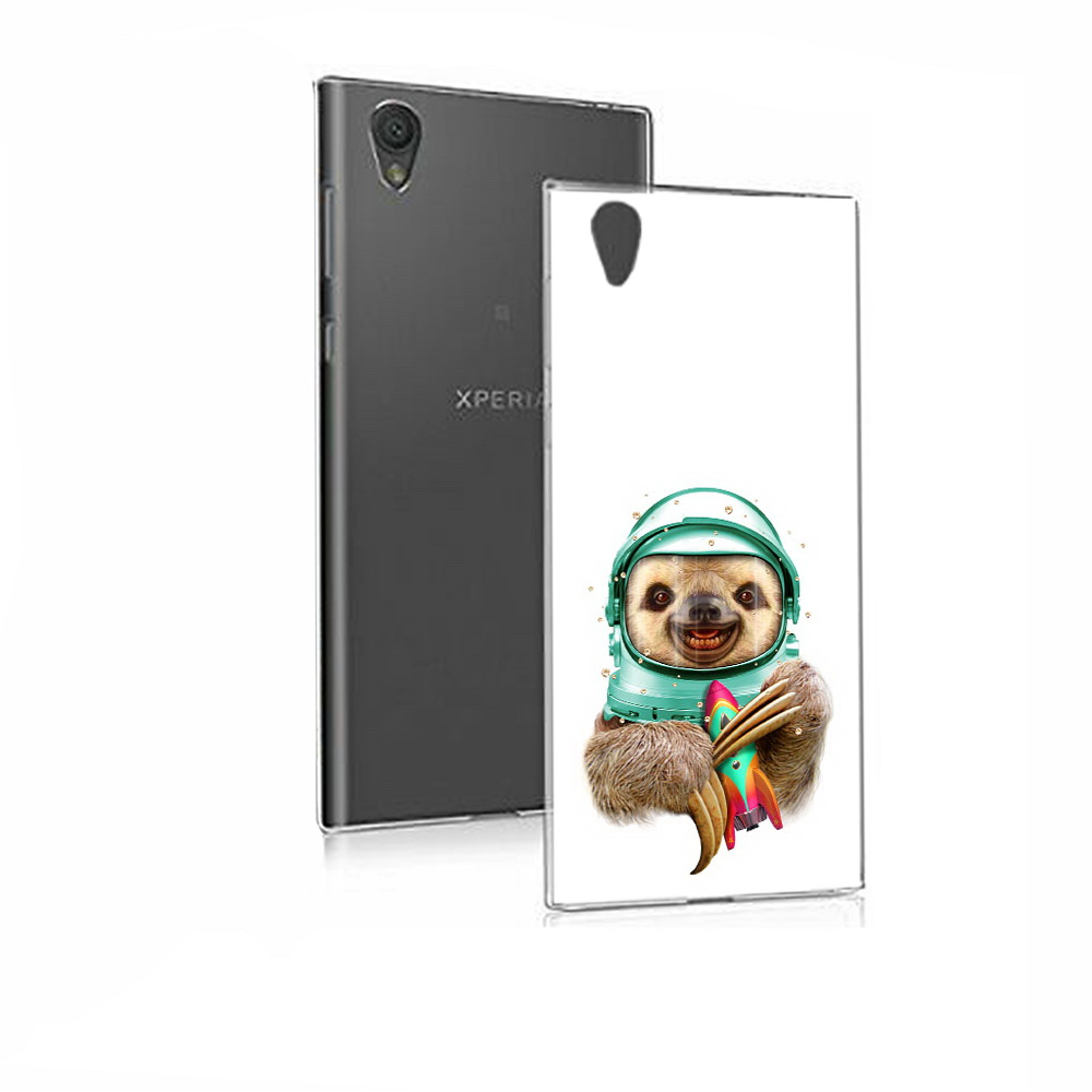 

Чехол MyPads Tocco для Sony Xperia E5 Ленивец астронавт (PT50363.248.104), Прозрачный, Tocco
