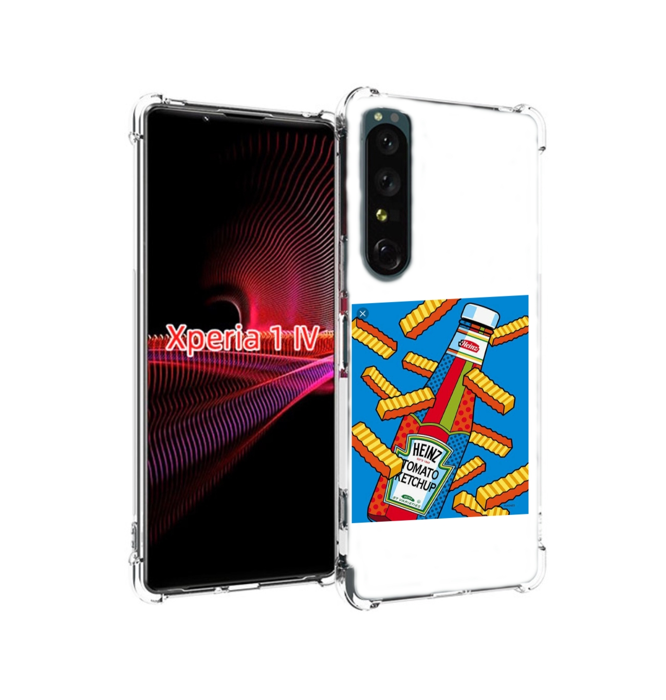 

Чехол накладка MyPads картошка с соусом для Sony Xperia 1 IV, Прозрачный, Tocco