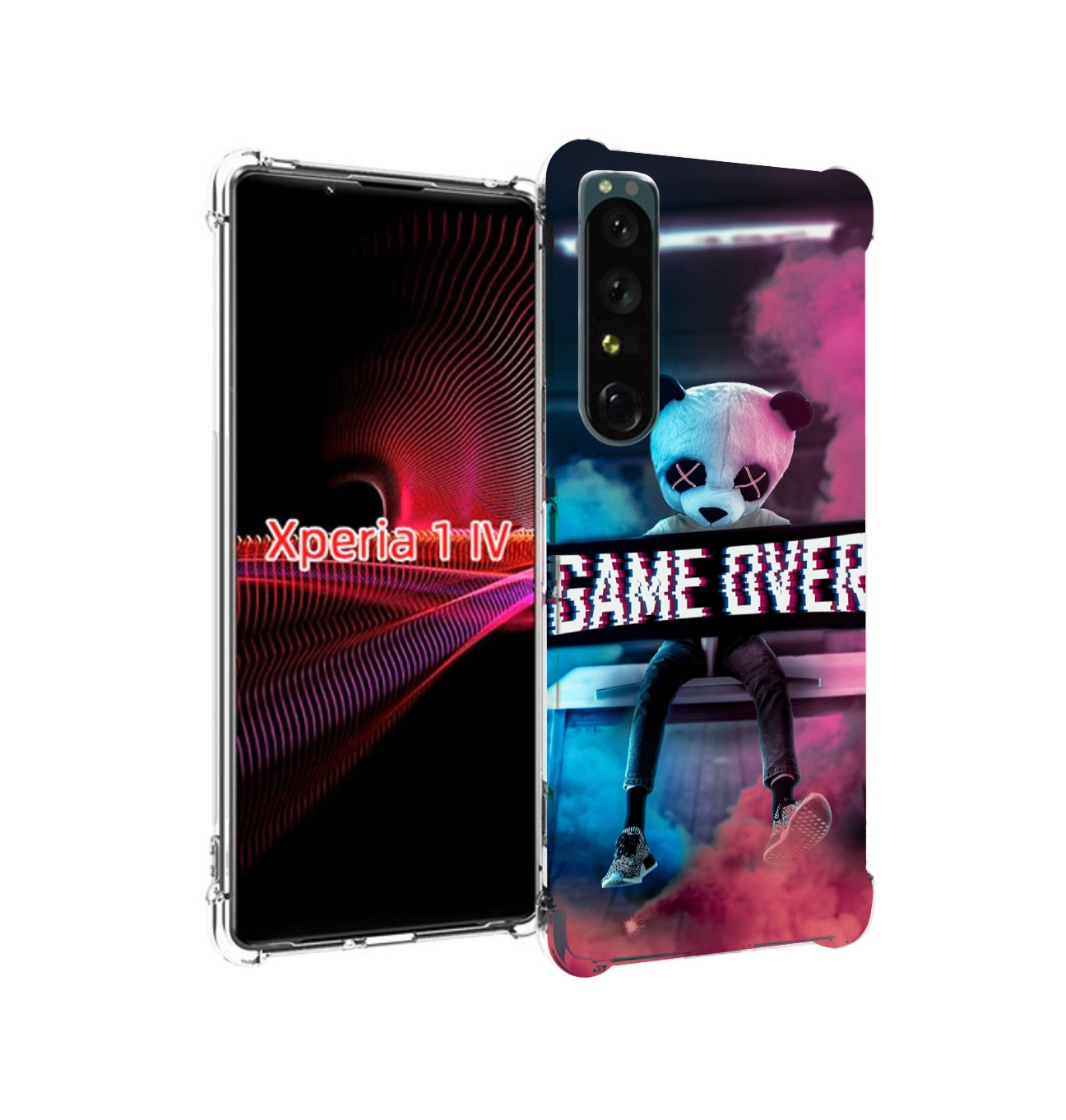 

Чехол накладка MyPads картина-панда для Sony Xperia 1 IV, Прозрачный, Tocco