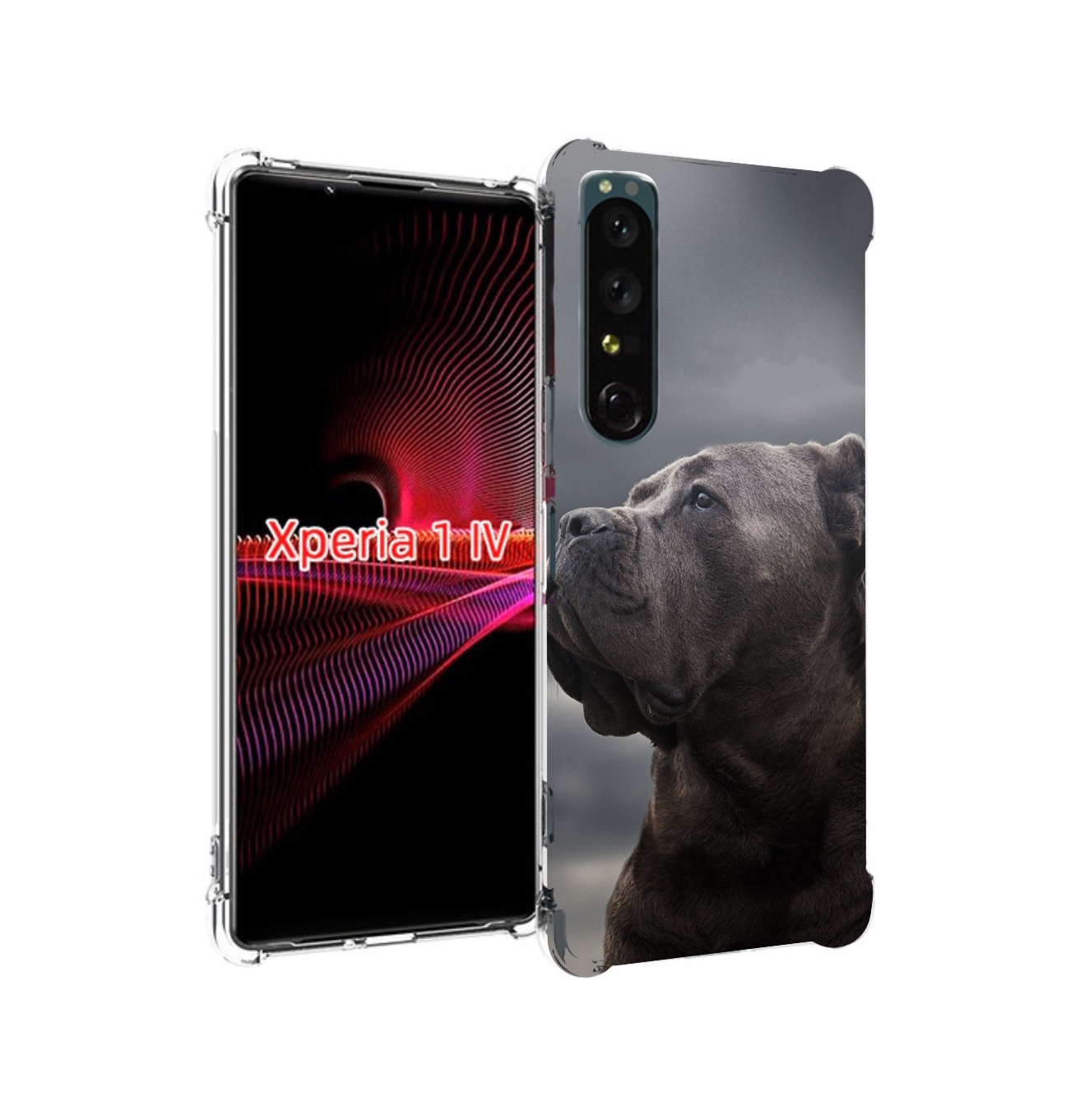 

Чехол накладка MyPads кане корсо для Sony Xperia 1 IV, Прозрачный, Tocco