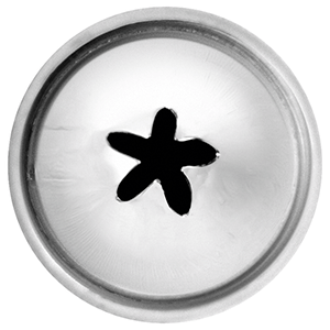 Насадка кондитерская «5-конечная звезда», 2,2 см., серебряный, металл, NTI13, Prohotel