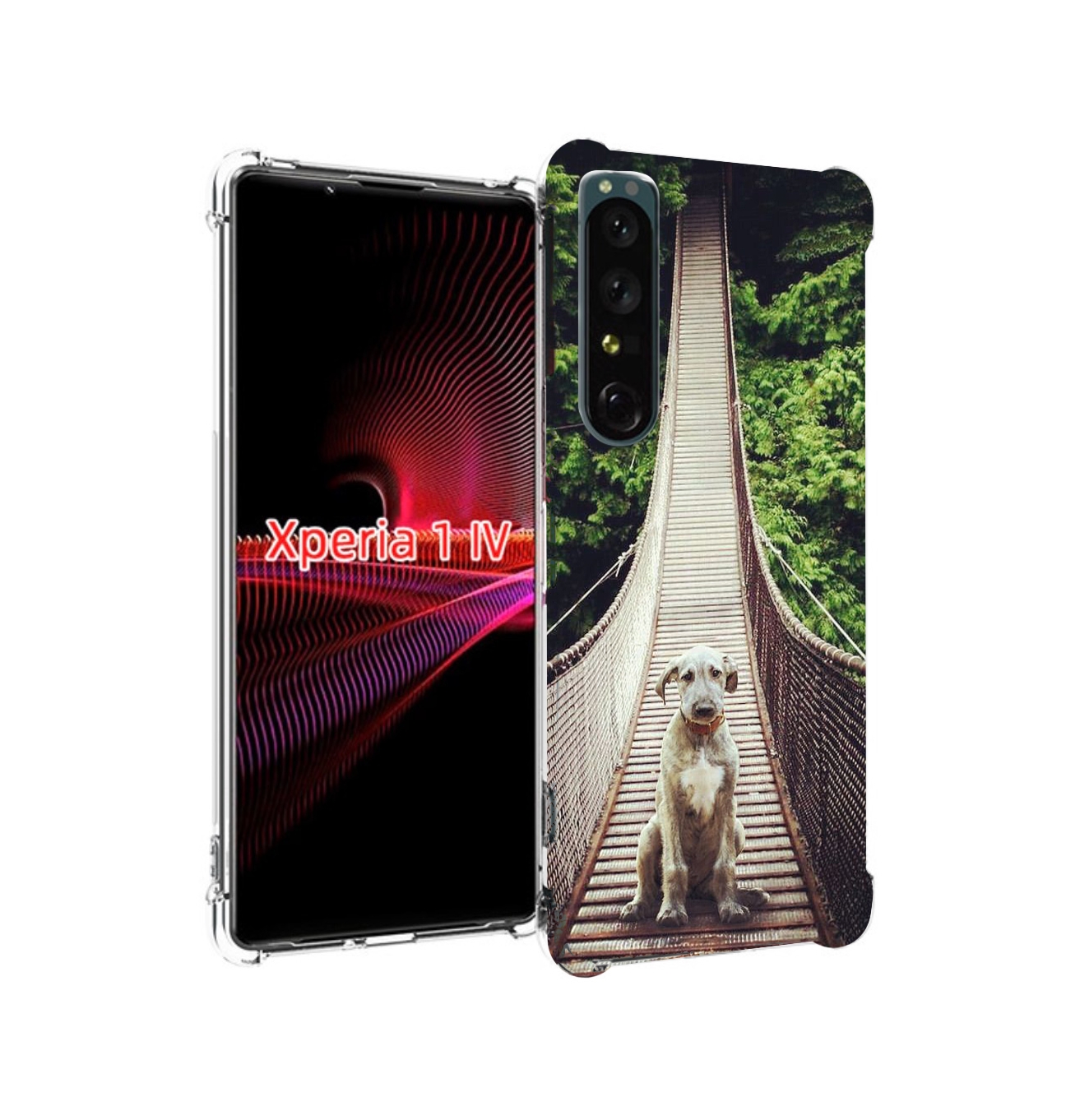 

Чехол накладка MyPads ирландскии волкодав для Sony Xperia 1 IV, Прозрачный, Tocco