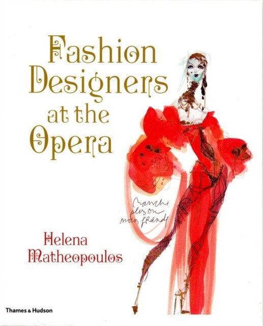 фото Книга thames & hudson: fashion designers at the opera
