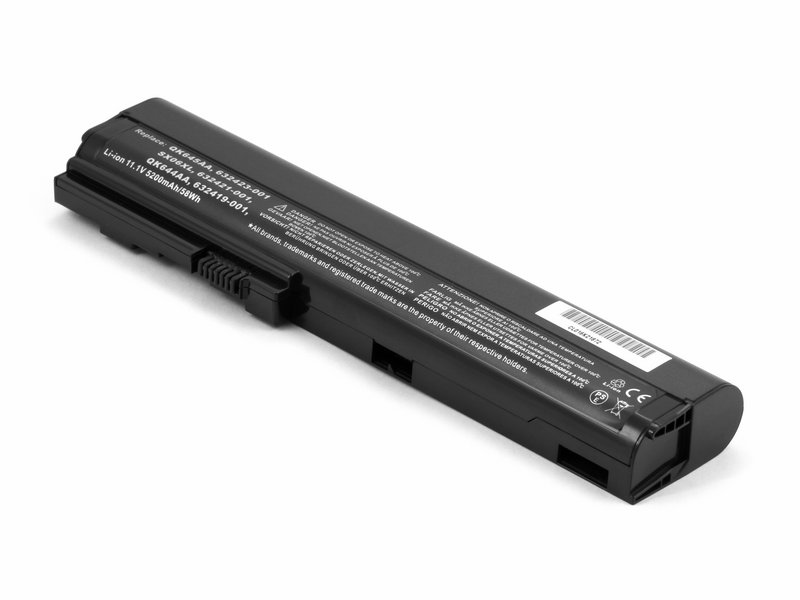 

Аккумулятор для HP EliteBook 2560p, 2570p SX06, SX09 5200mAh