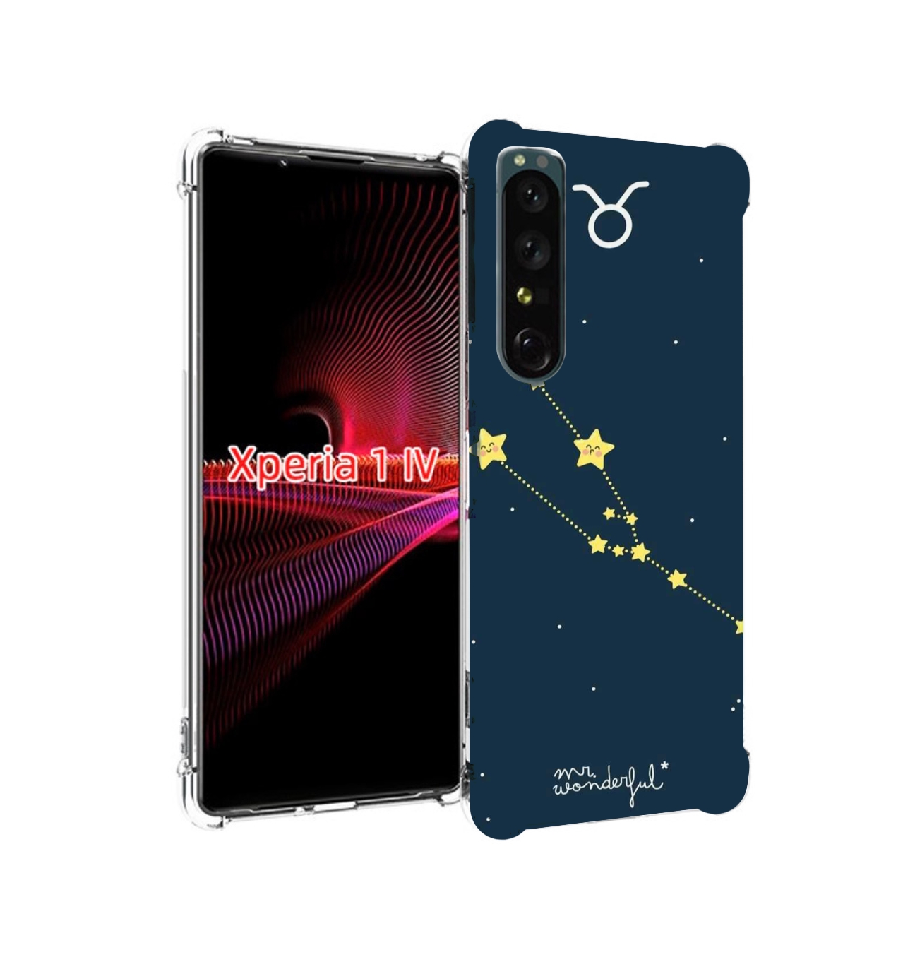 

Чехол накладка MyPads знак-зодиака-телец-4 для Sony Xperia 1 IV, Прозрачный, Tocco