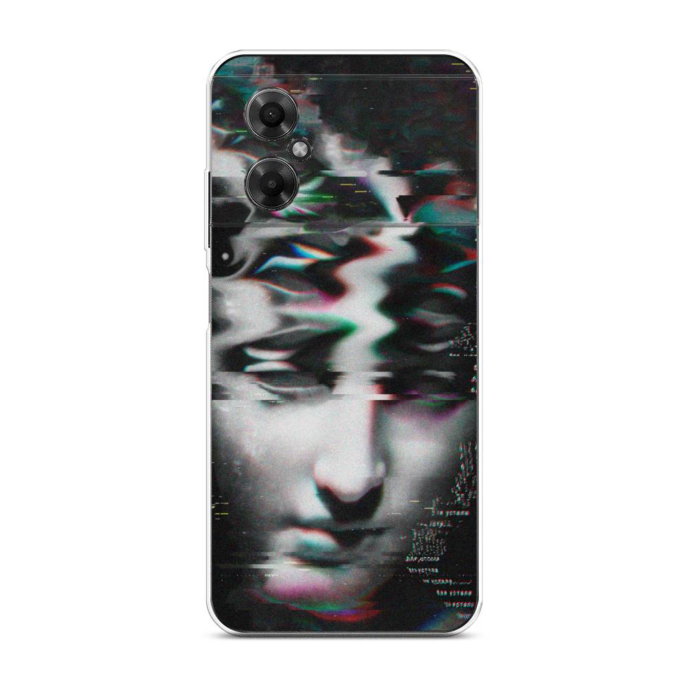 

Чехол Awog на Poco M4 5G / Сяоми Поко M4 5G "Glitch Art", Серый, 316550-9