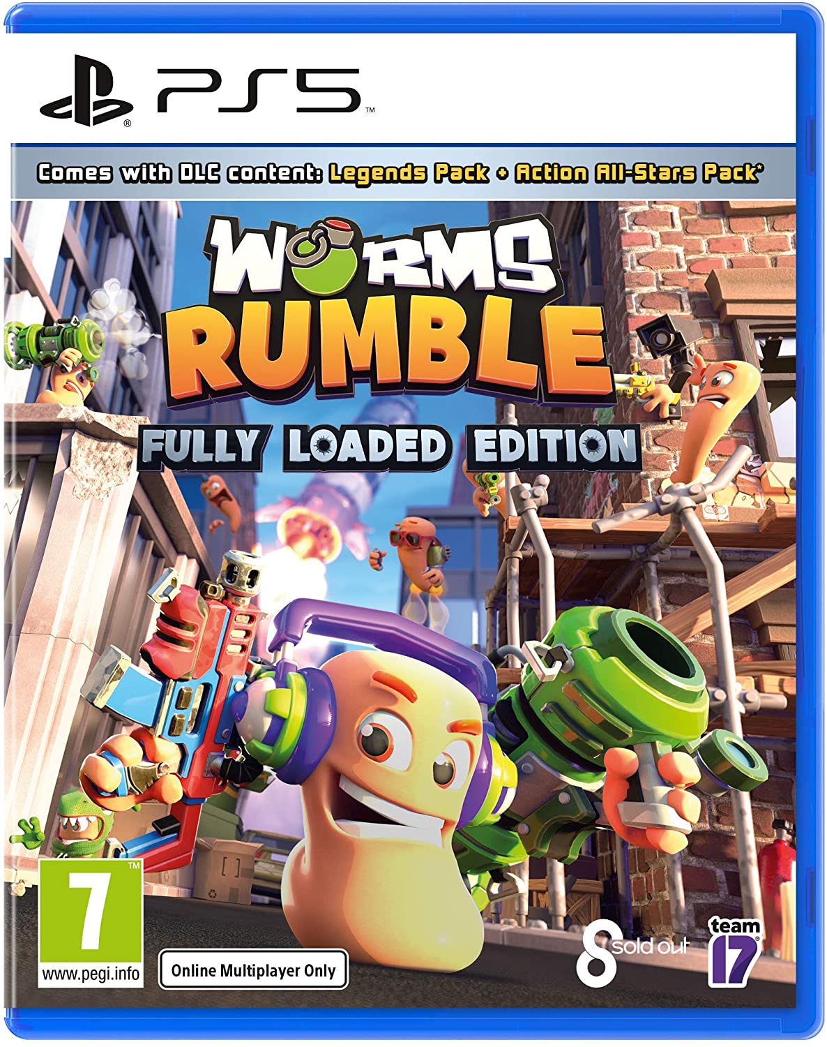Игра Worms Rumble Fully Loaded Edition PS5