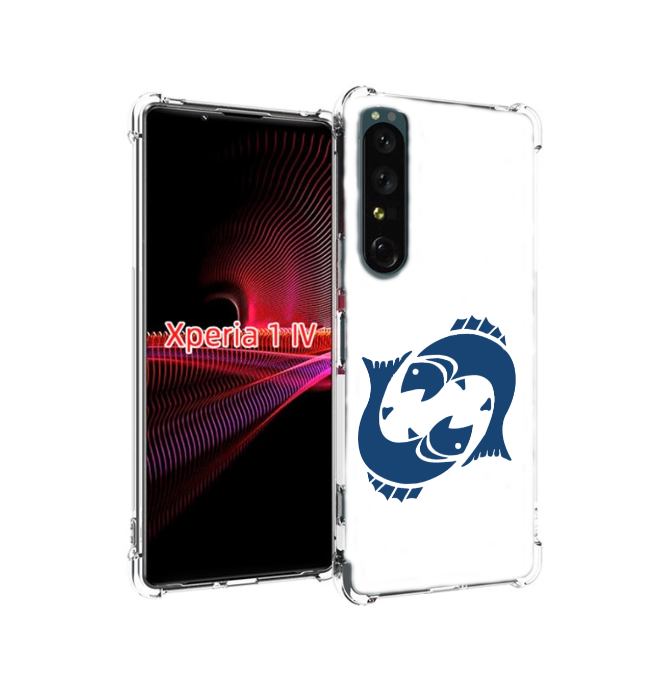 

Чехол накладка MyPads знак-зодиака-рыбы-7 для Sony Xperia 1 IV, Прозрачный, Tocco