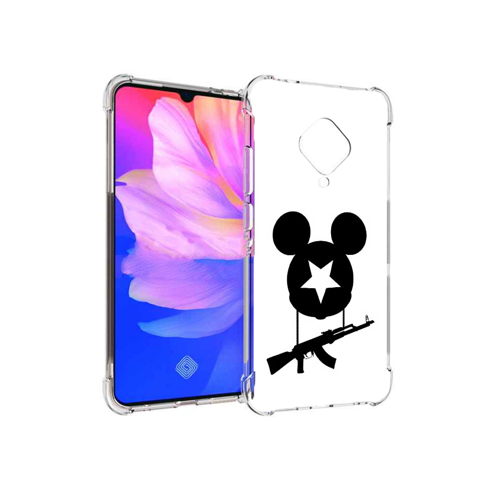 

Чехол MyPads Tocco для Vivo V17 АК Микки (PT147343.378.26), Прозрачный, Tocco
