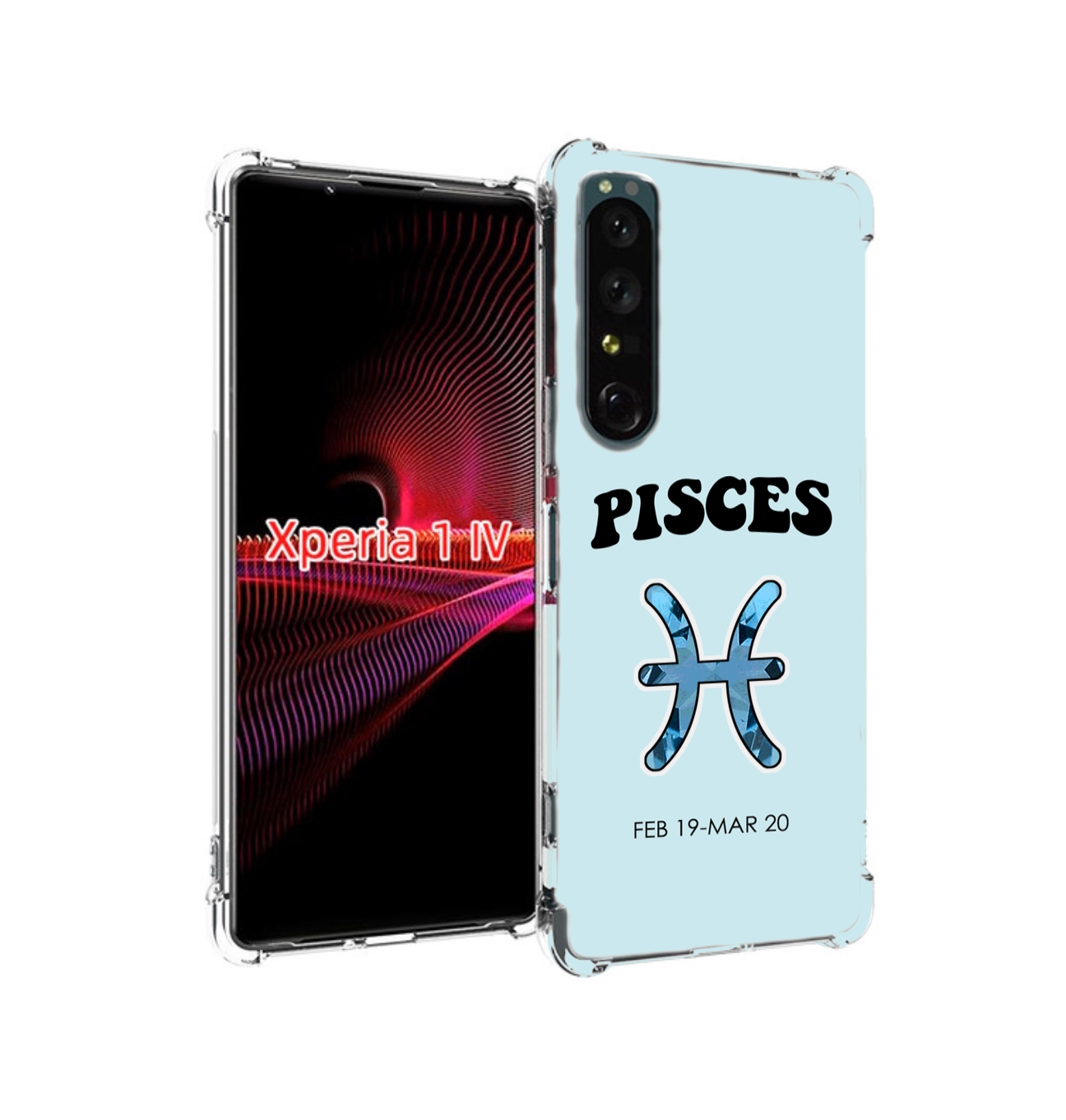

Чехол накладка MyPads знак-зодиака-рыбы-3 для Sony Xperia 1 IV, Прозрачный, Tocco