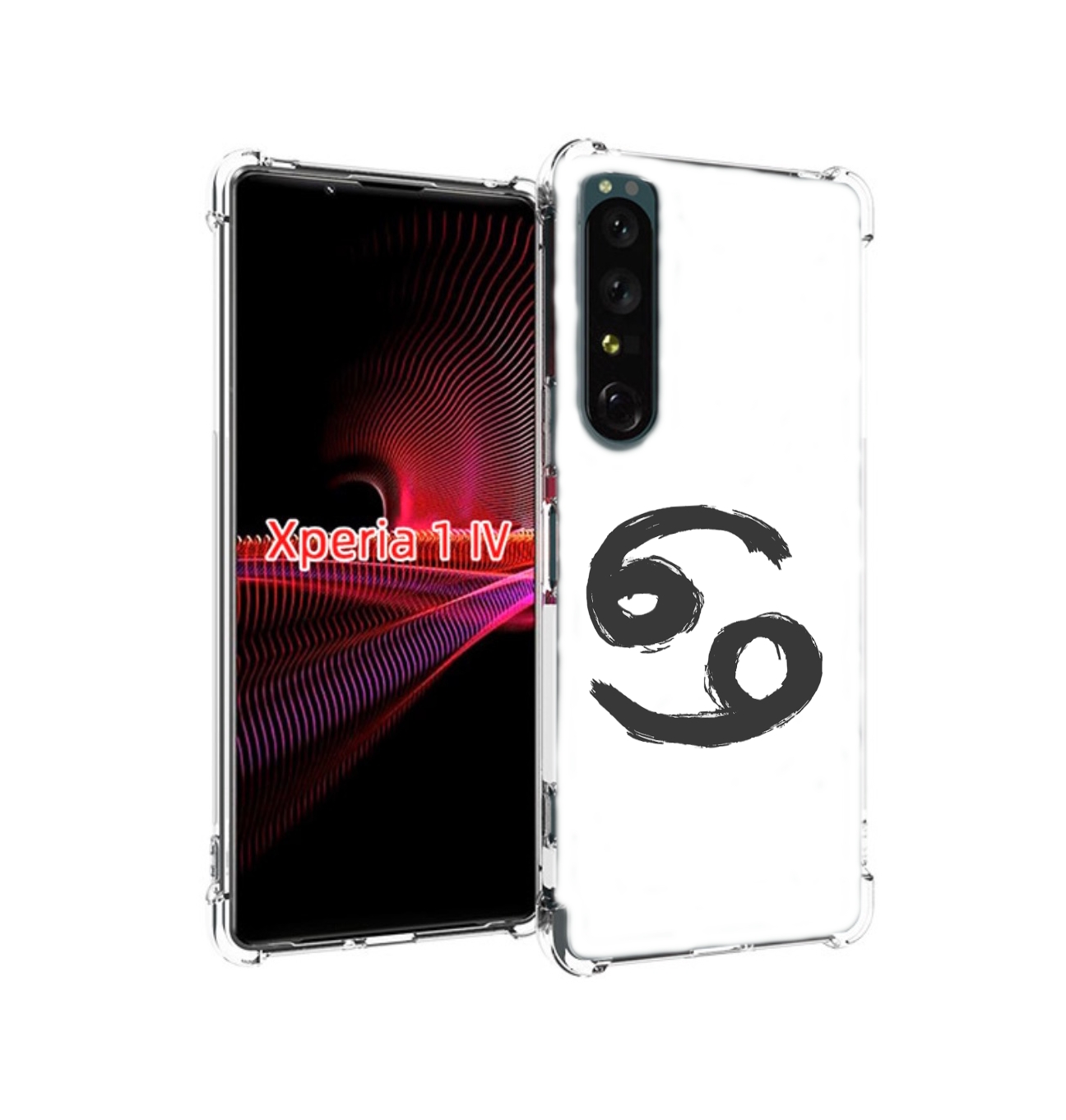 

Чехол накладка MyPads знак-зодиака-рак-6 для Sony Xperia 1 IV, Прозрачный, Tocco