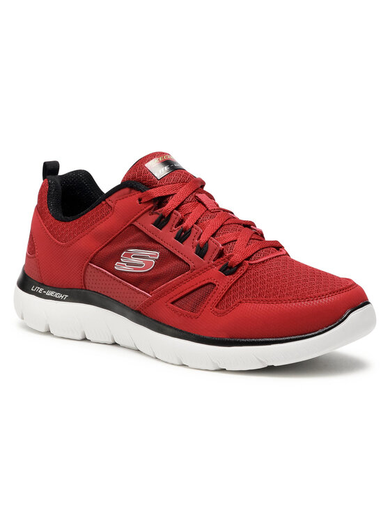 фото Кроссовки new world 232069/rdbk skechers красный 41,5 eu