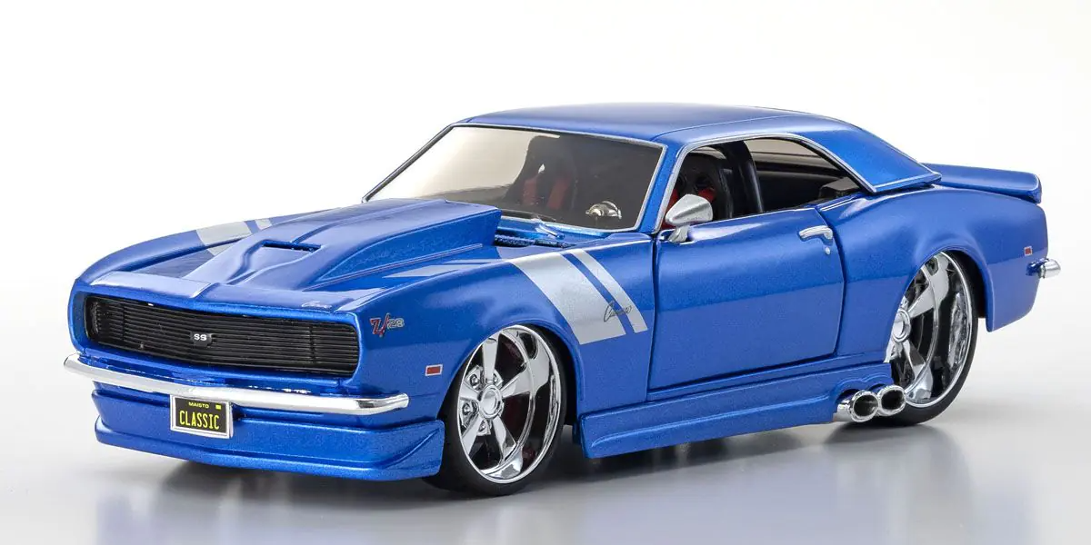 

Машина Maisto Design 1:24 - 1968 Chevrolet Camaro Z, 28, синий 32508, 32508