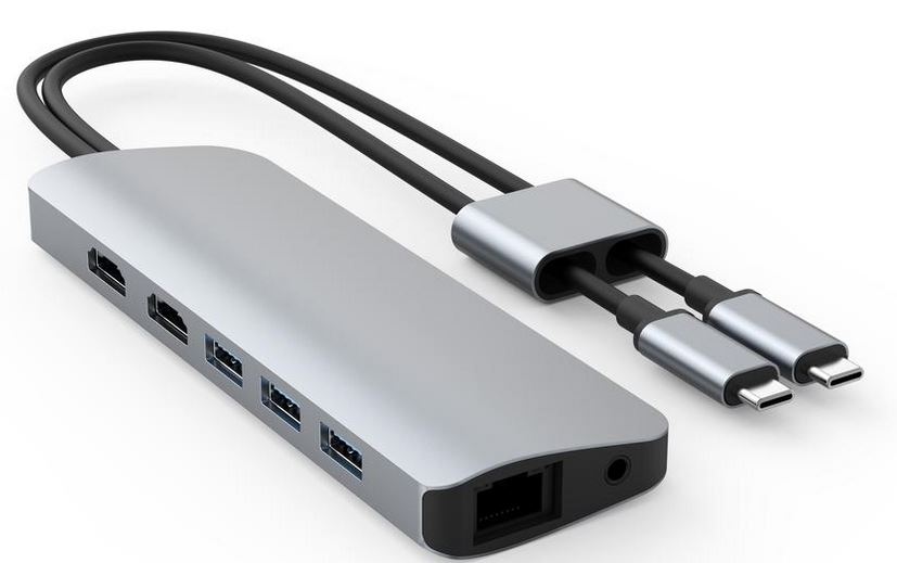 Разветвитель Hyper Drive Viper USB-C (HD392-GRAY)