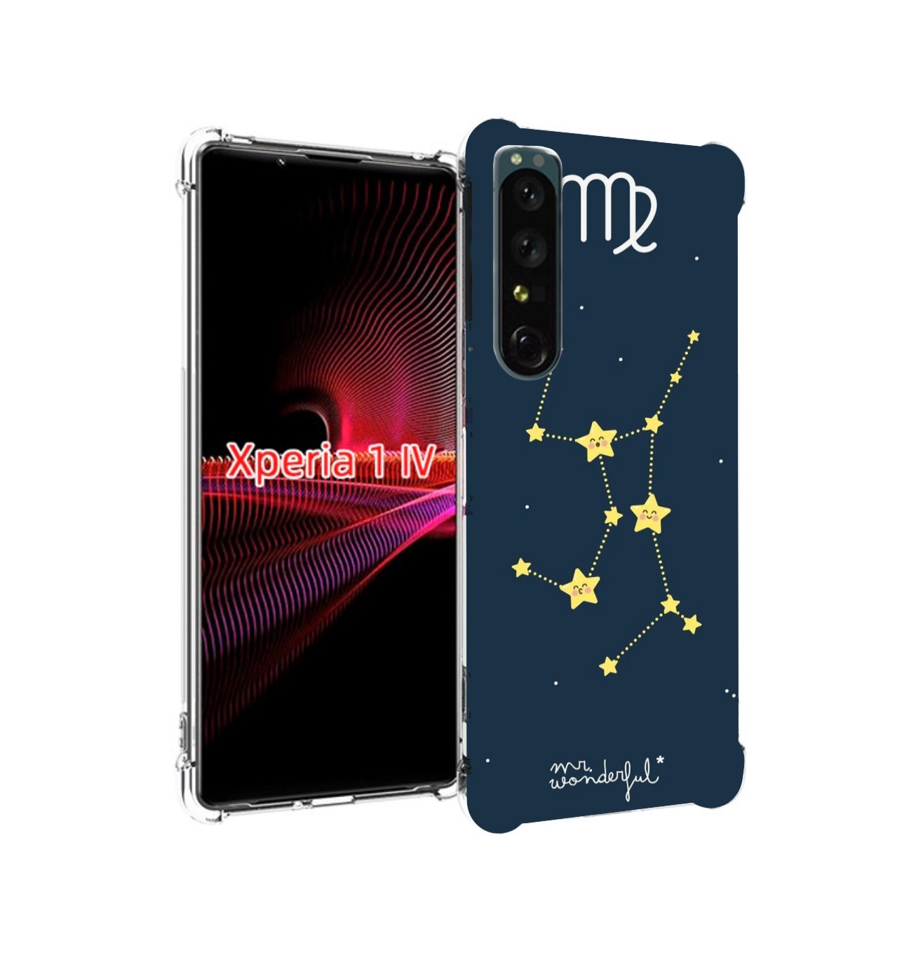 

Чехол накладка MyPads знак-зодиака-дева-3 для Sony Xperia 1 IV, Прозрачный, Tocco