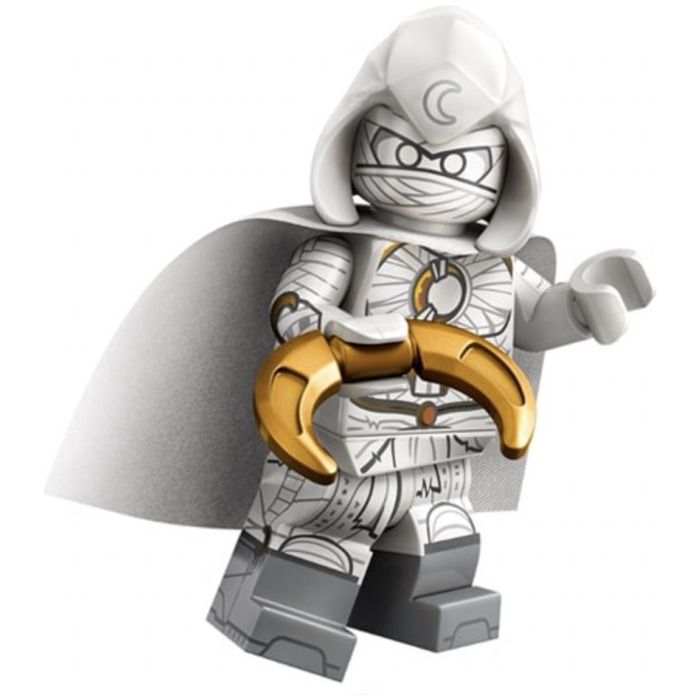 Конструктор LEGO Minifigures Marvel Series 2, 71039-2: Лунный рыцарь, 1 штв упак лунный рыцарь выпуск 3 двумя кулаками