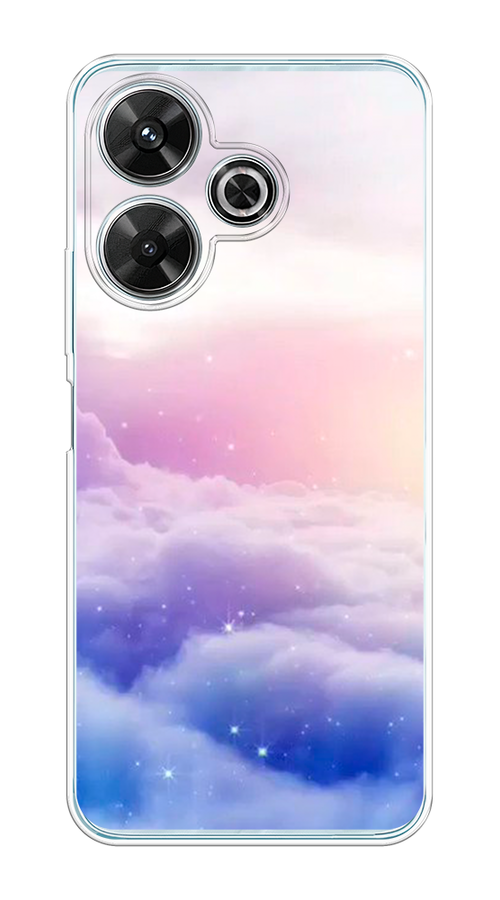

Чехол на Xiaomi Redmi Note 13R/Redmi 13, Poco M6 4G/M6 Plus "Небеса", Голубой;белый;розовый, 322550-1