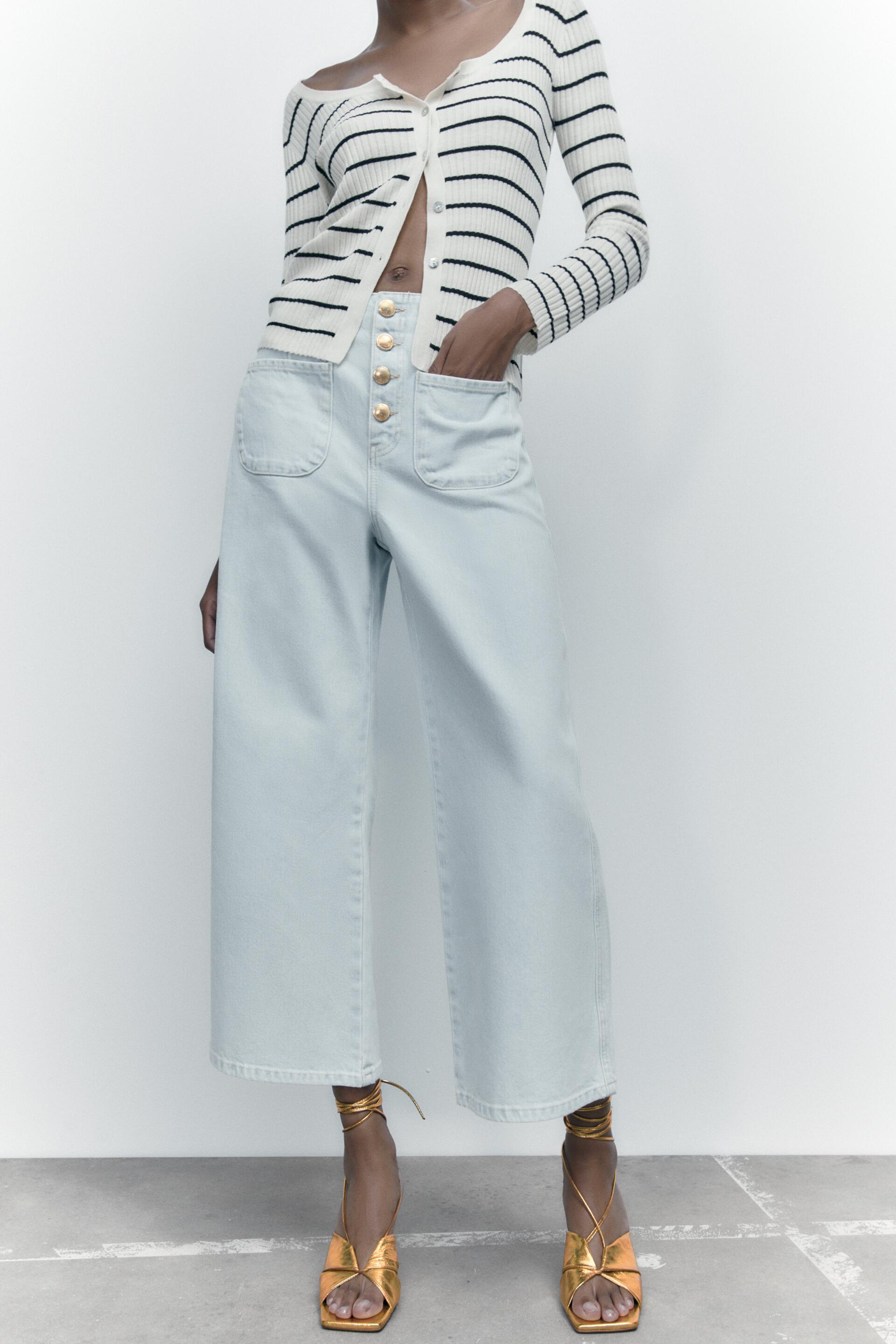 

Джинсы женские ZARA 01889157 синие 38 EU (доставка из-за рубежа), 01889157