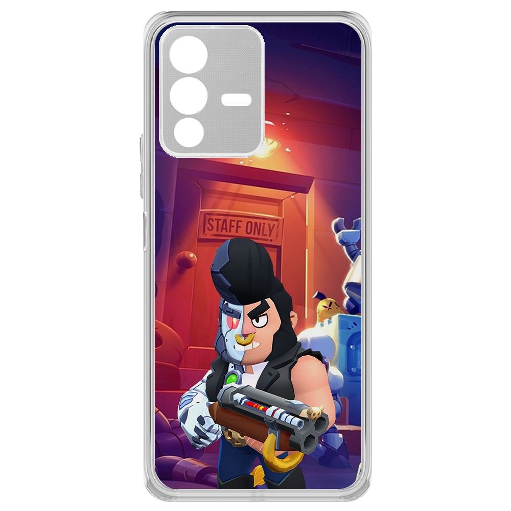

Чехол-накладка Brawl Stars-Б-800 для Vivo V23, Прозрачный