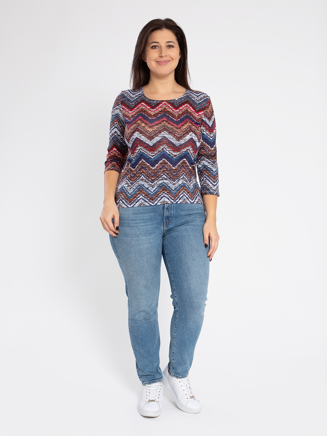 

Лонгслив женский Magic Lady cl1306_c1055 разноцветный 50 RU, cl1306_c1055