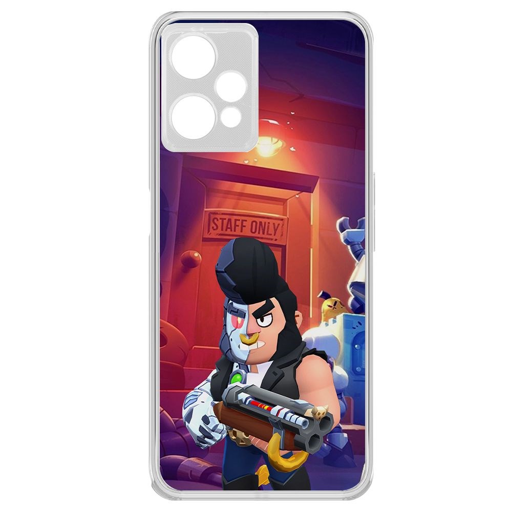 

Чехол-накладка Brawl Stars-Б-800 для Realme 9 Pro, Прозрачный