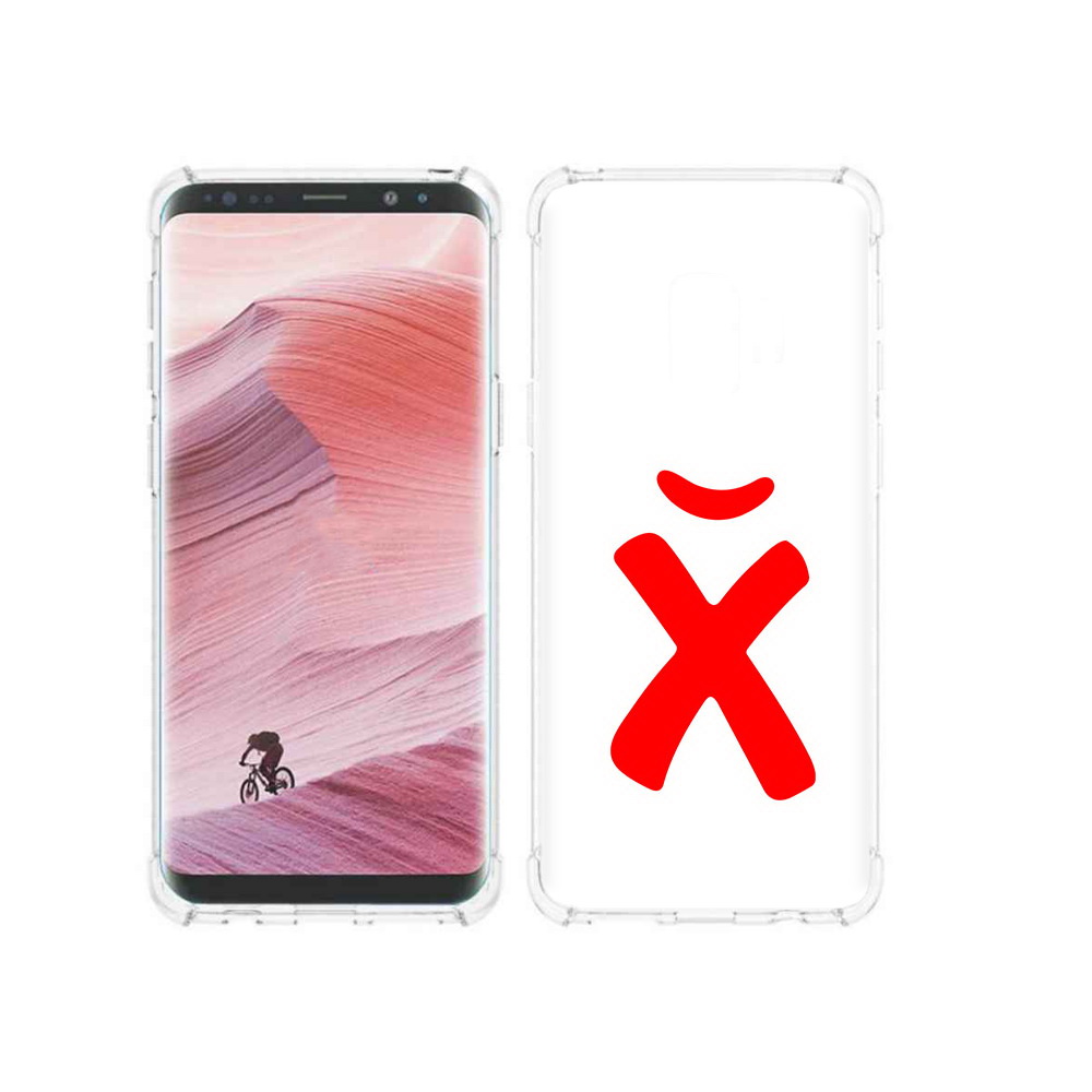 Чехол MyPads Tocco для Samsung Galaxy S9 абстракция буква х (PT101623.567.209)