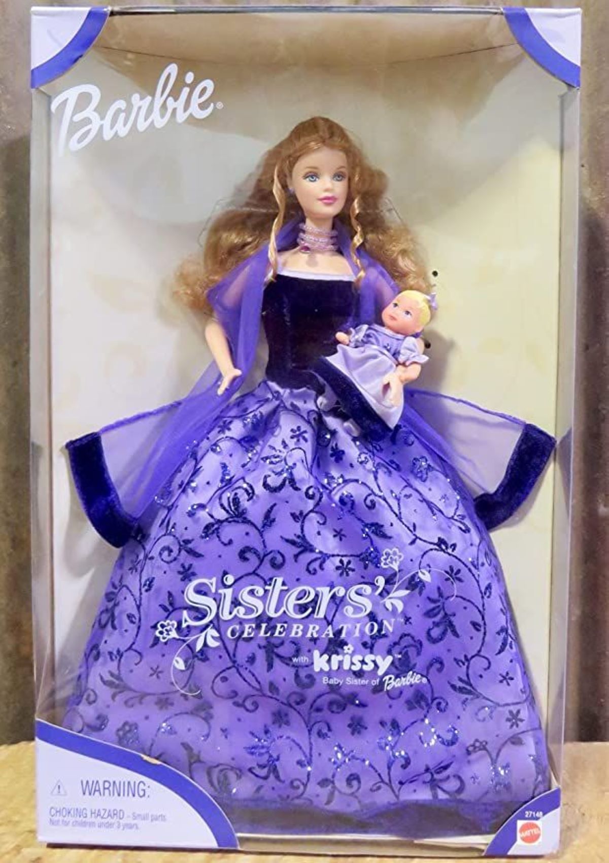

Кукла Барби коллекционная Крисси с малышом Sisters Celebration Krissy 2000