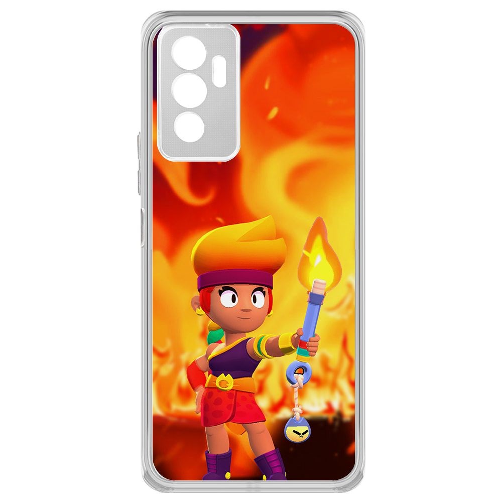 

Чехол-накладка Brawl Stars-Амбер для Vivo V23e