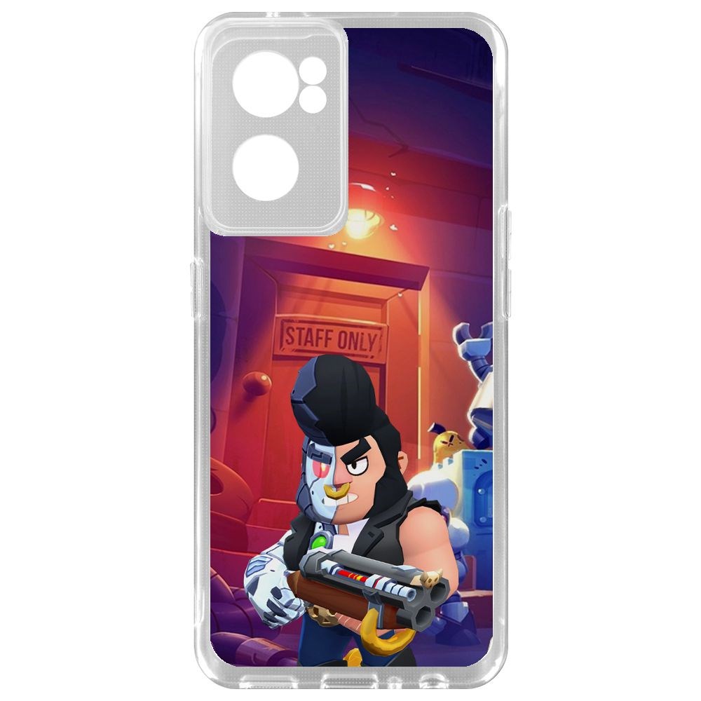 

Чехол-накладка Brawl Stars-Б-800 для OnePlus Nord CE 2 5G, Прозрачный