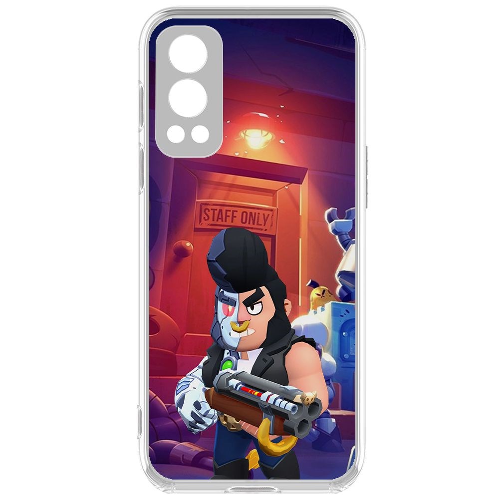 

Чехол-накладка Brawl Stars-Б-800 для OnePlus Nord 2 5G, Прозрачный