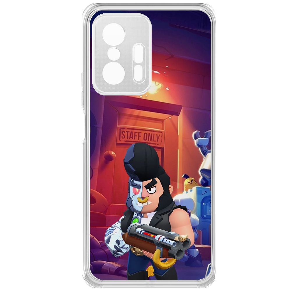 

Чехол-накладка Brawl Stars-Б-800 для Xiaomi 11T Pro, Прозрачный
