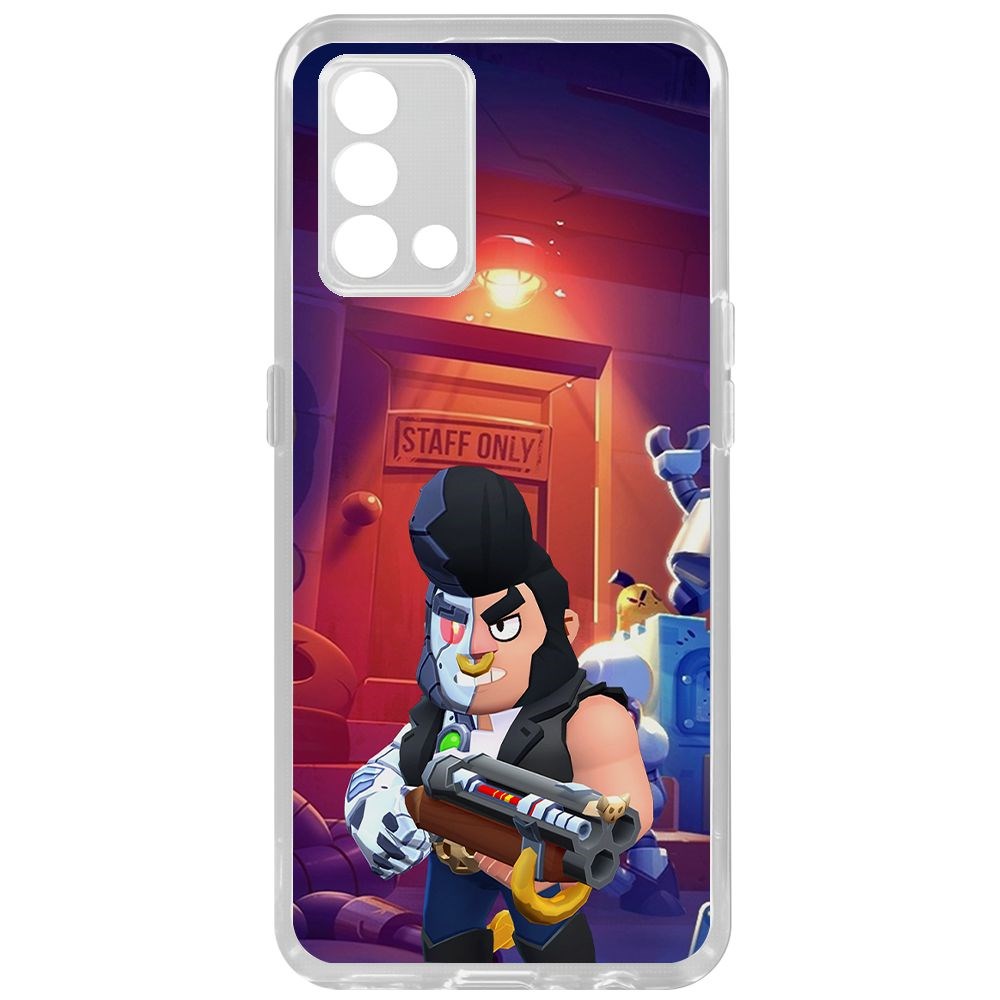 

Чехол-накладка Brawl Stars-Б-800 для Oppo A74, Прозрачный