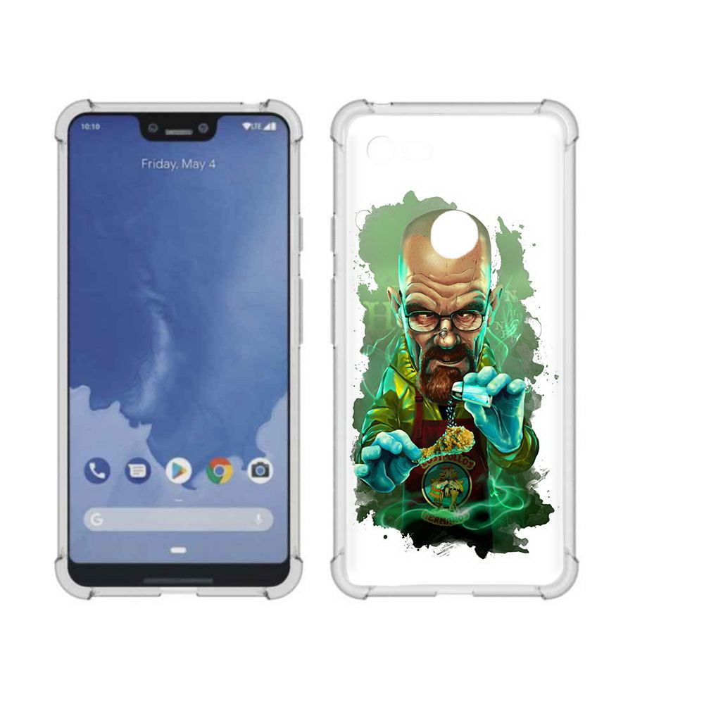 

Чехол MyPads Tocco для Google Pixel 3 XL повар, Прозрачный, Tocco