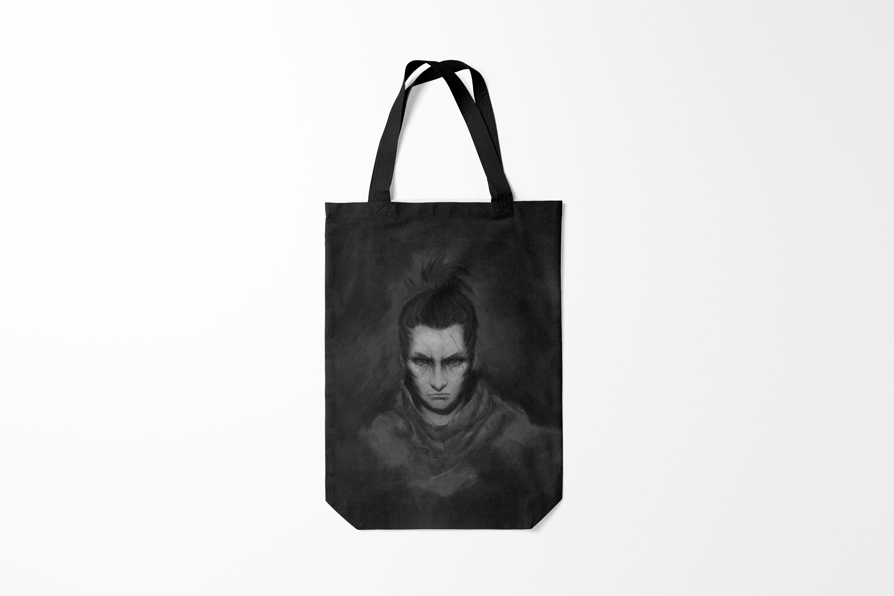 

Сумка шoппер унисекс Burnettie Sekiro shadow die twice, белый, Sekiro shadow die twice