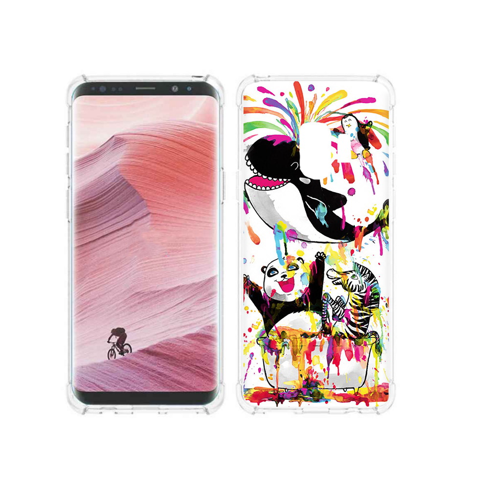 

Чехол MyPads Tocco для Samsung Galaxy S9 Хиппи кит (PT101623.567.191), Прозрачный, Tocco