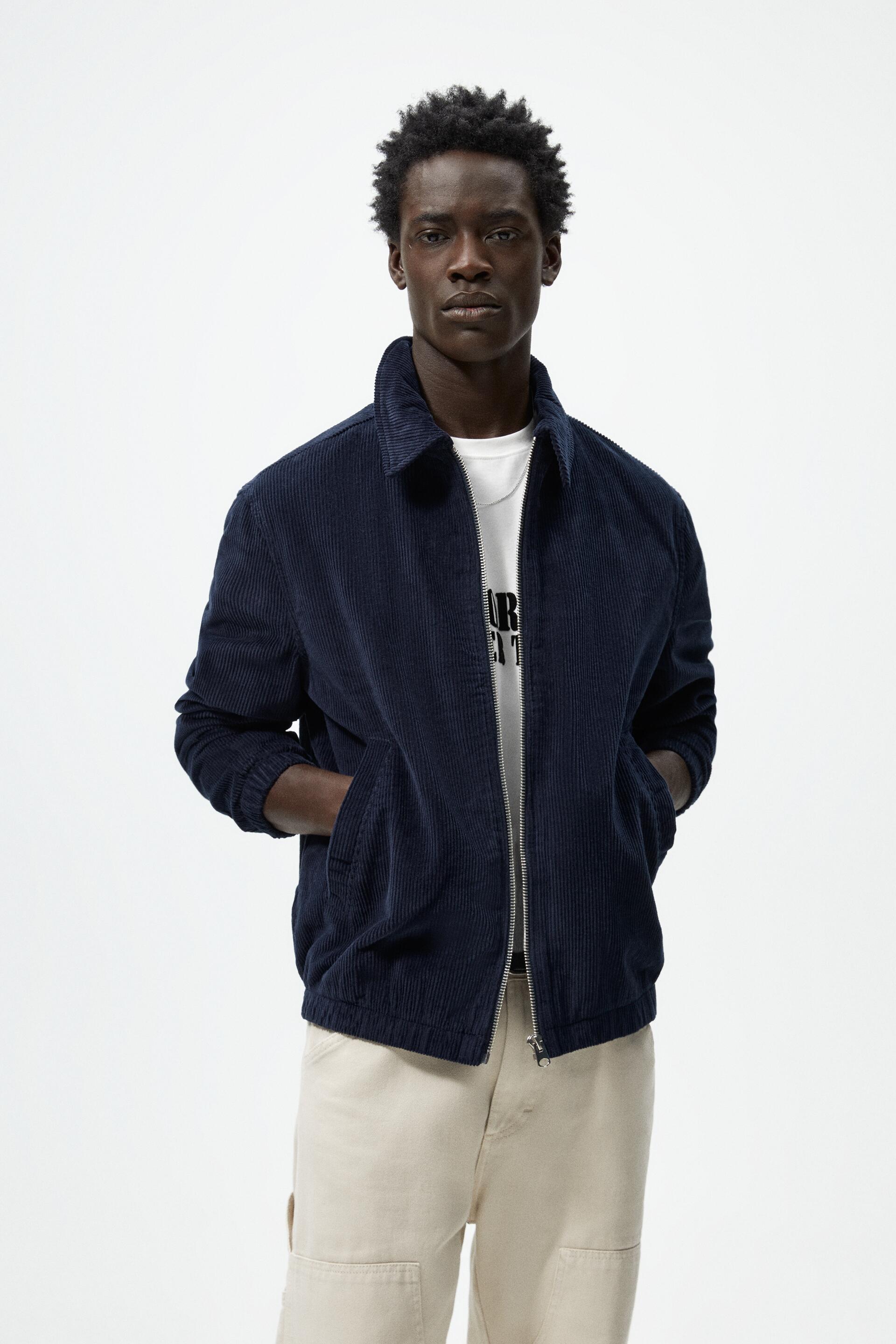 

Куртка мужская ZARA 01879350 синяя L (доставка из-за рубежа), 01879350