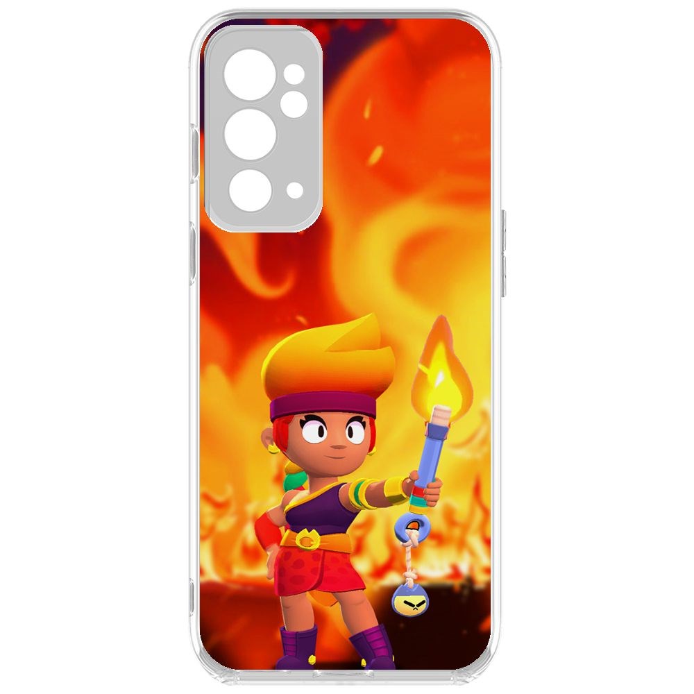 

Чехол-накладка Brawl Stars-Амбер для OnePlus 9RT, Прозрачный