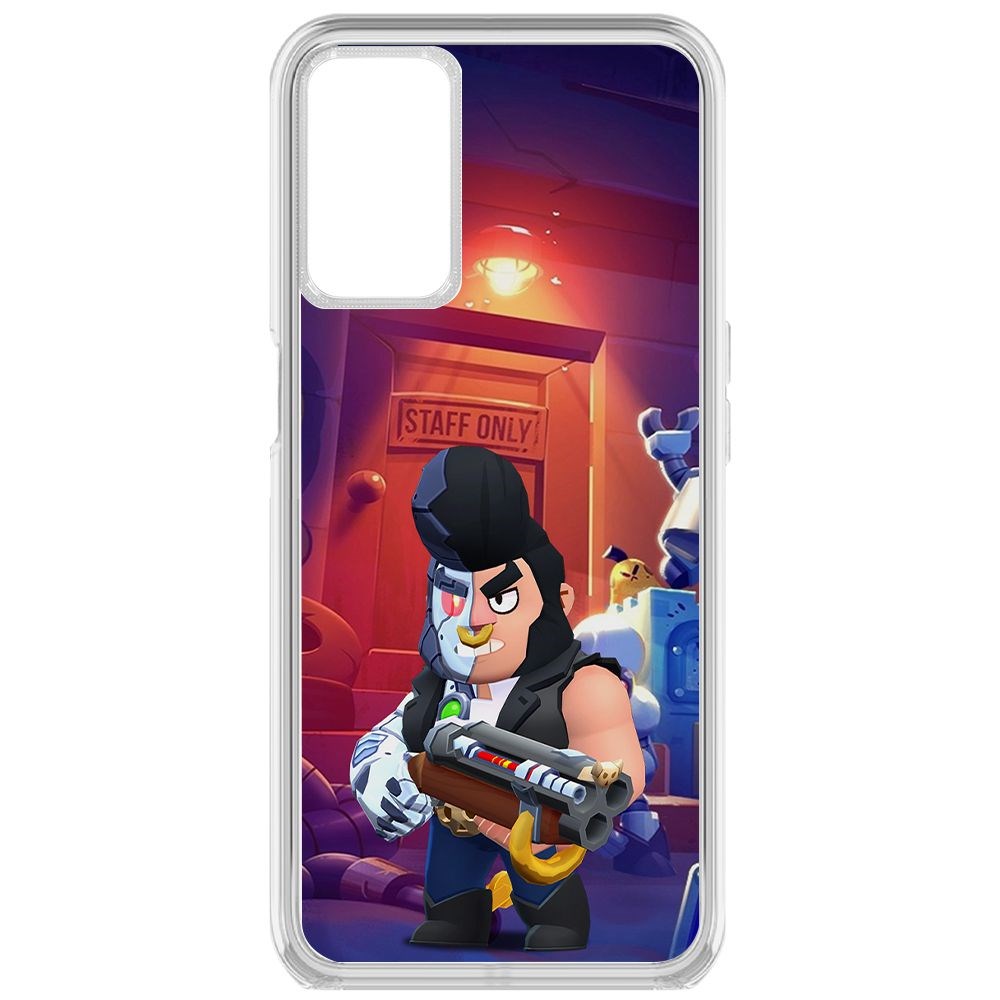 

Чехол-накладка Brawl Stars-Б-800 для Oppo A55, Прозрачный