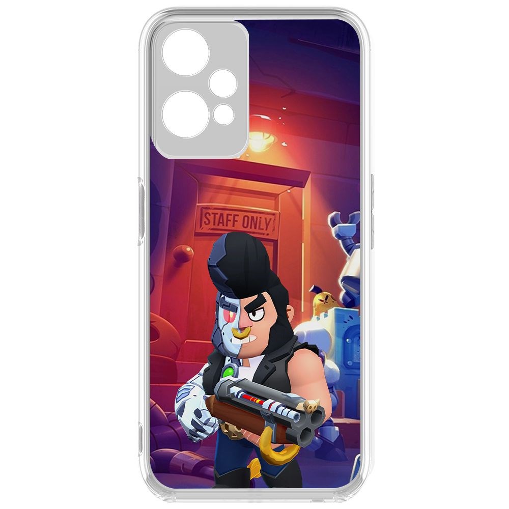 

Чехол-накладка Brawl Stars-Б-800 для OnePlus Nord CE 2 Lite, Прозрачный