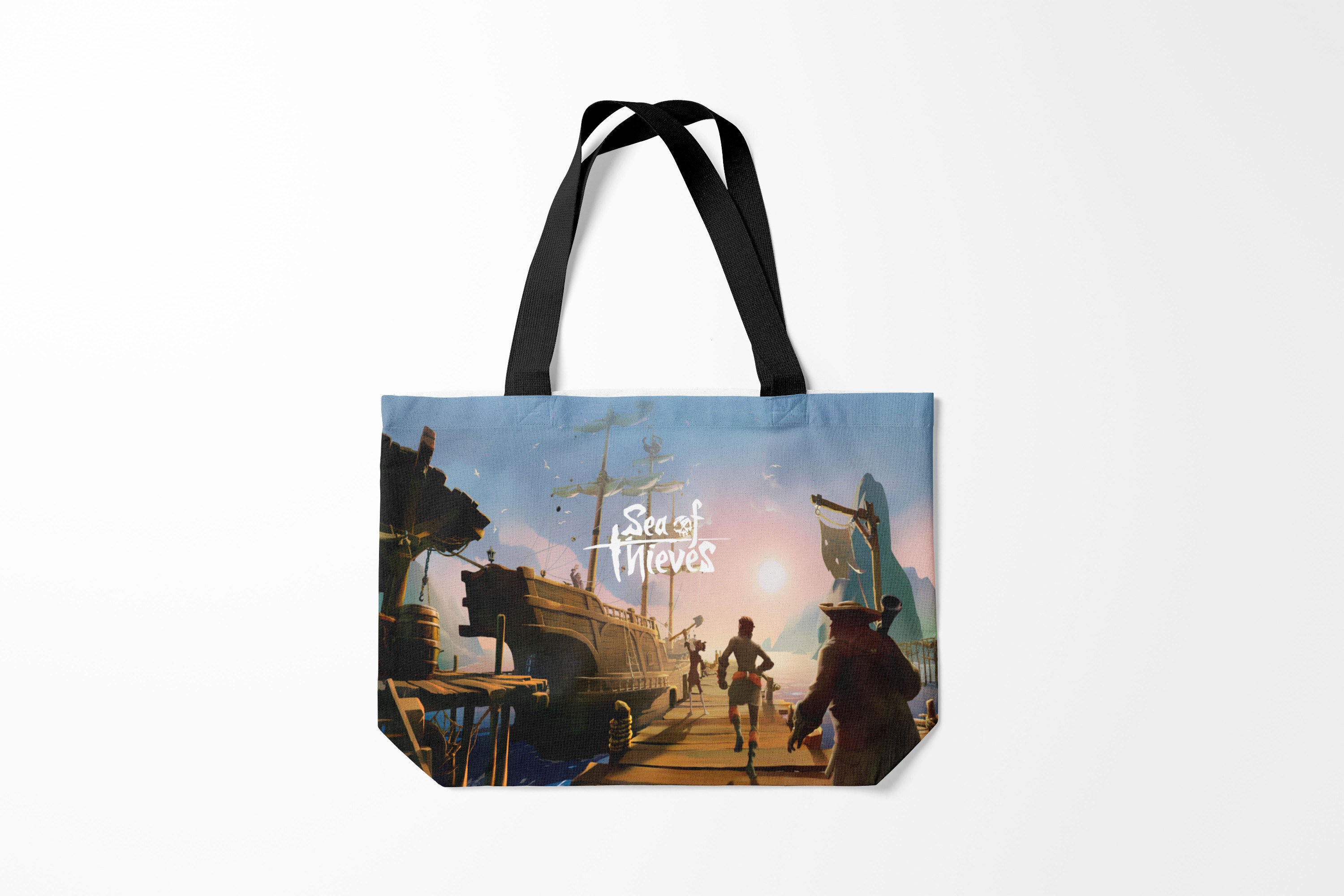 

Сумка шoппер унисекс Burnettie Sea of Thieves, разноцветный, Sea of Thieves