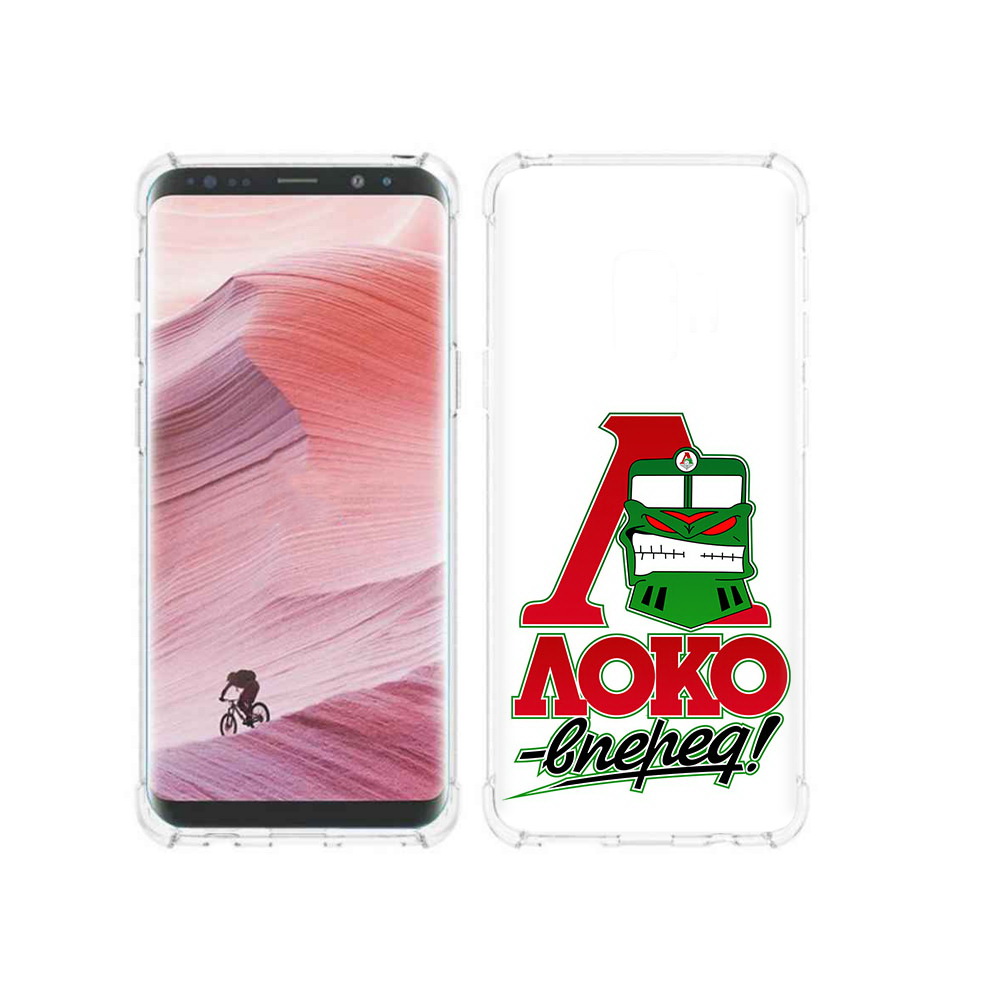 

Чехол MyPads Tocco для Samsung Galaxy S9 ФК локо вперед (PT101623.567.181), Прозрачный, Tocco