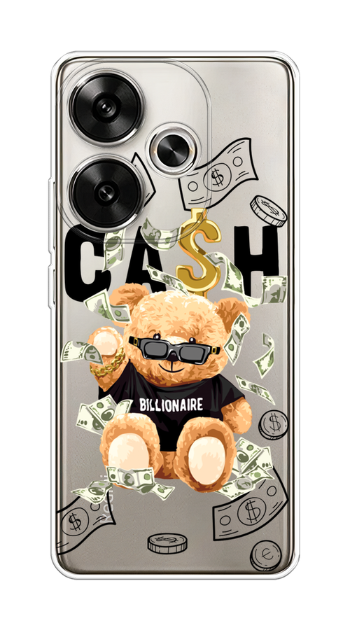 

Чехол на Xiaomi Redmi Turbo 3 "Big cash", Черный;серый;бежевый, 322150-1