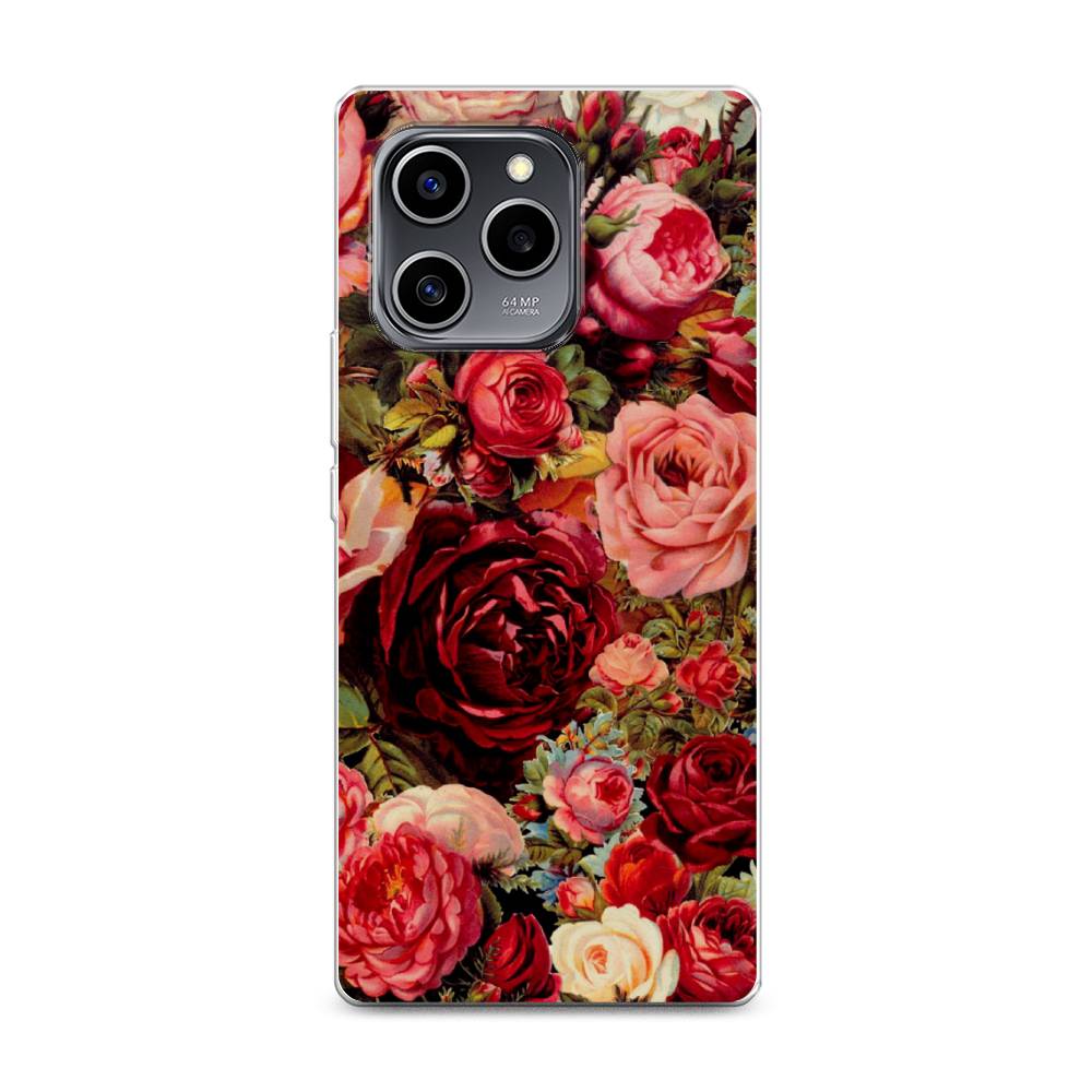 

Чехол Awog на Honor 60 SE "Розы винтажные", 6108050-8