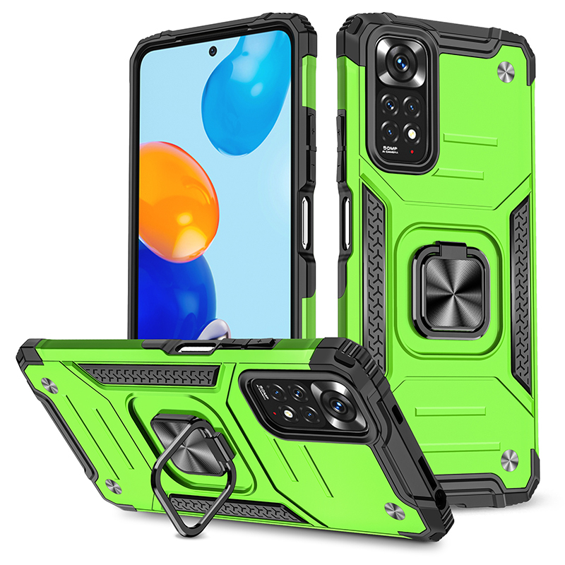 

Чехол Legion Case для Xiaomi Redmi Note 11/11S противоударный, салатовый, Зеленый