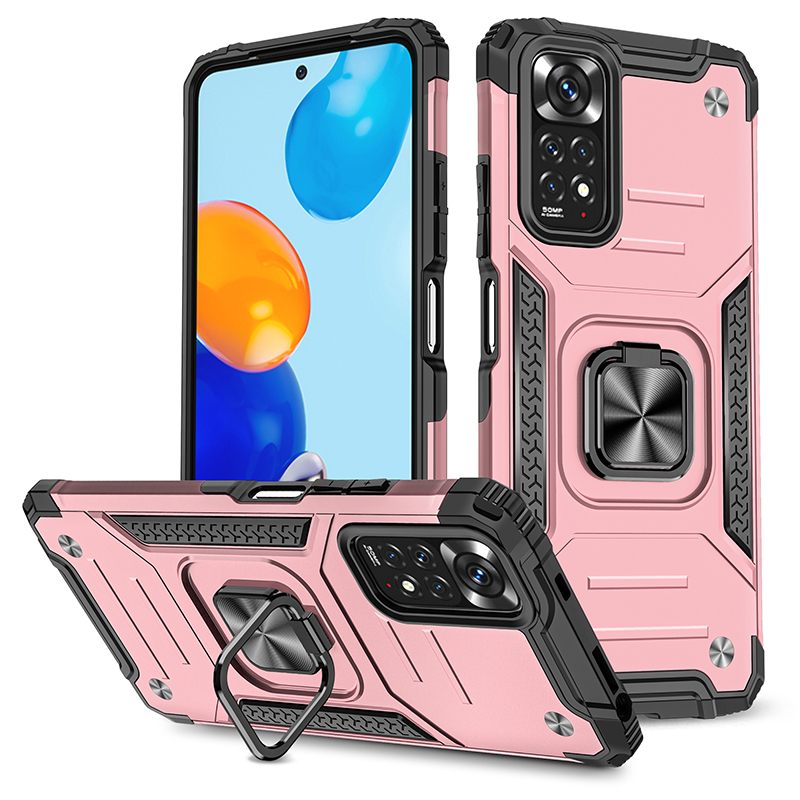 

Чехол Legion Case для Xiaomi Redmi Note 11 / 11S противоударный; розовый